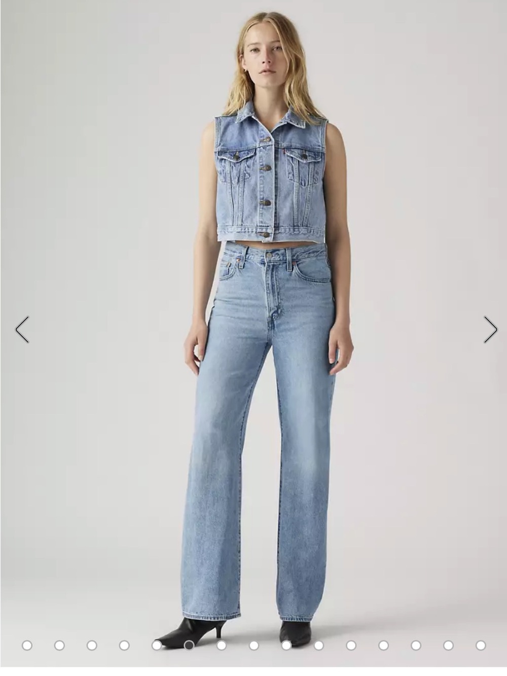 Levi's Ribcage Wide Leg Jeans